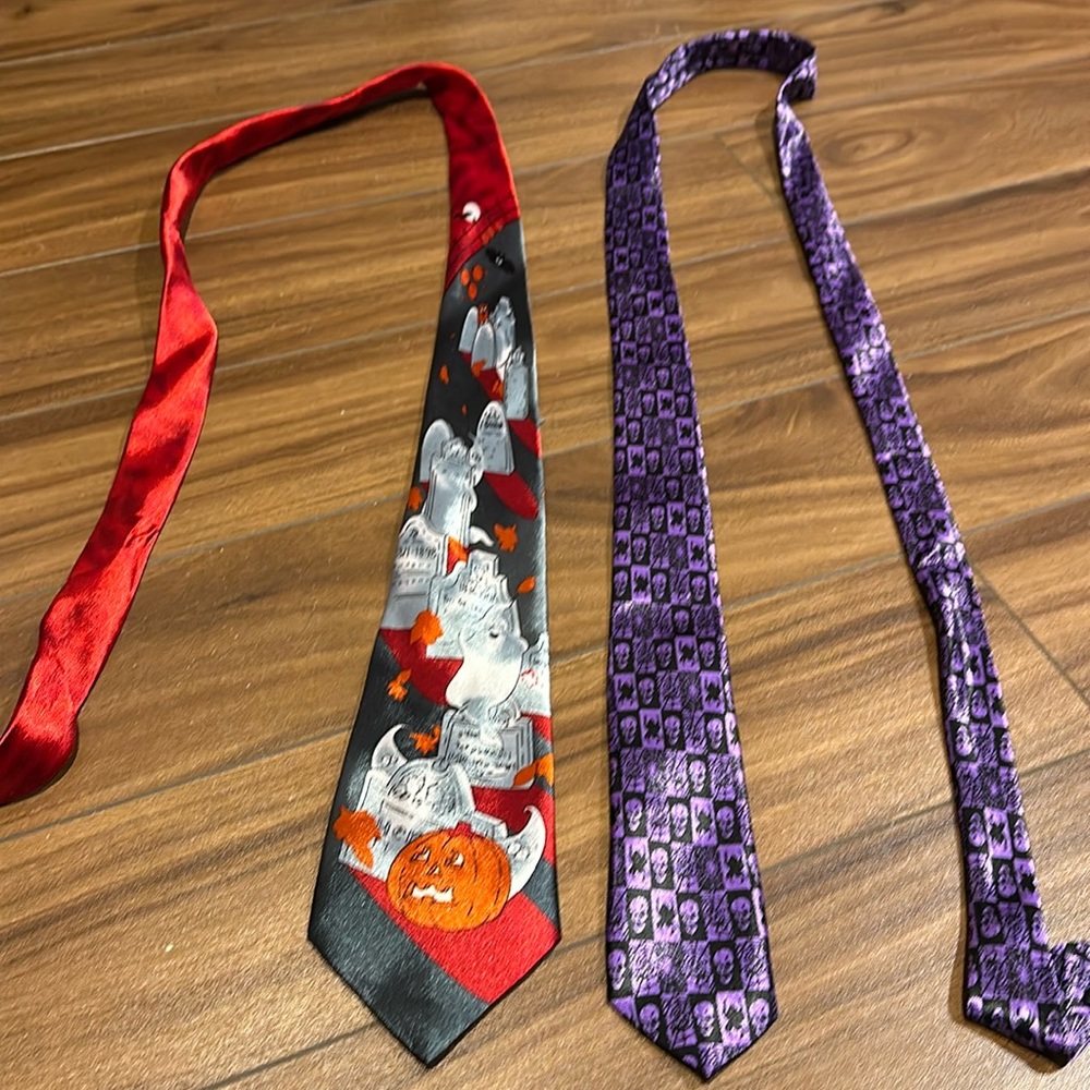 Halloween Themed Ties